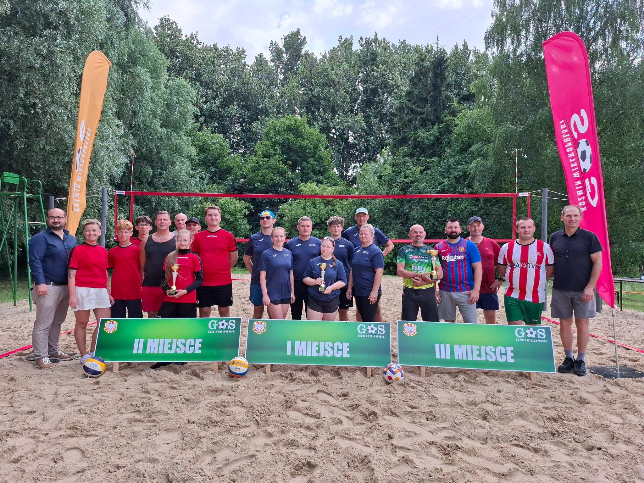  Turniej Piłki Siatkowej Plażowej w Koźminie Wielkopolskim